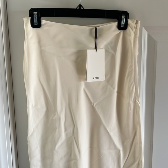 RÓHE skirt 410-32-152 OffWhite Color size 34 Maxi Skirt US Size 2 - Picture 2 of 7